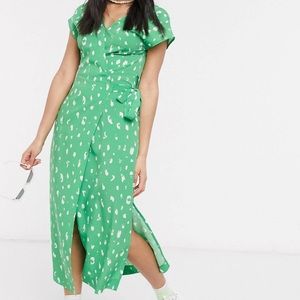 Midi Wrap Dress